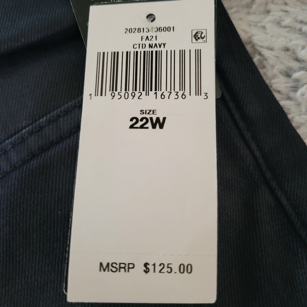 Ralph Lauren Black Label women's Jeans 22W navy NWT - Picture 5 of 13
